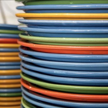 Eclectic Cafe - Even the plate stacks are artful here. - New American Near Me - Tucson, Arizona
