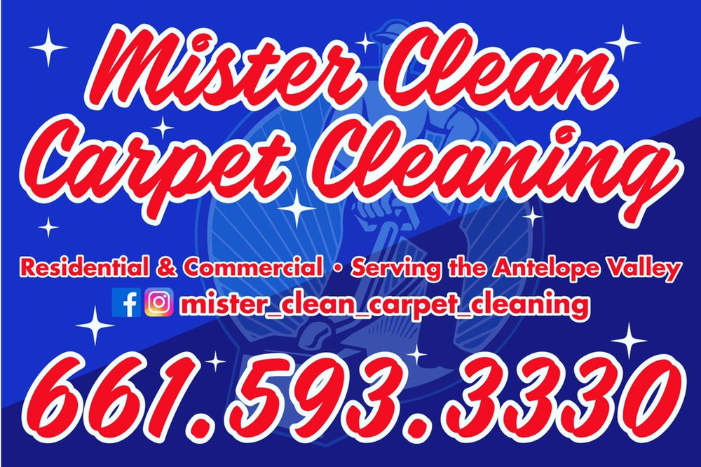 MISTER CLEAN CARPET CLEANING Updated August 2024 W Lancaster Blvd