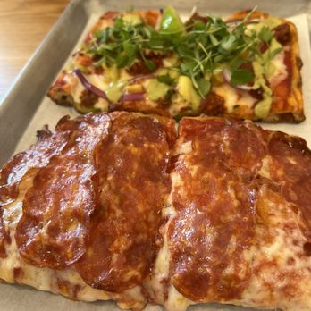 Sugo - Calabrese and jalapeño chorizo - Pizza Near Me - Costa Mesa, California Sugo - Calabrese and jalapeño chorizo - Pizza Near Me - Costa Mesa, California
