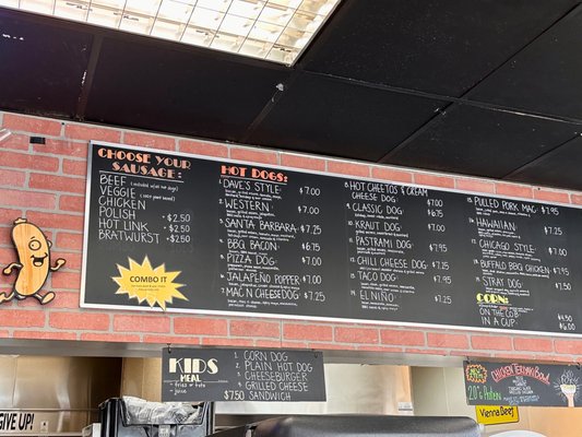Menu photo 3 Dave's Dogs Grill Santa Barbara, CA