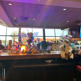 Elixir Tea Bar - such a cute view from our booth !!! - Bubble Tea Near Me - Costa Mesa, California