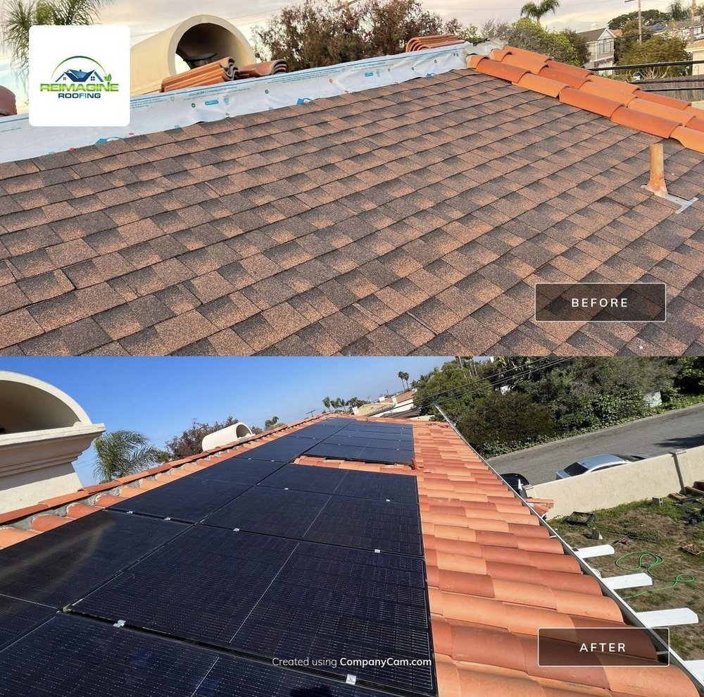 Slide of Reimagine Roofing