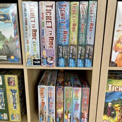 Monsters & Mayhem Games - Expansive Ticket to Ride selection