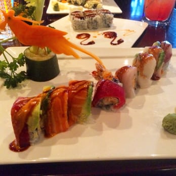 Red Ginger - The West Ashley roll. I loved the presentation! - Sushi Bars Near Me - Charlotte, North Carolina Red Ginger - The West Ashley roll. I loved the presentation! - Sushi Bars Near Me - Charlotte, North Carolina