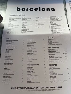 Menu photo 5 Barcelona Wine Bar Minneapolis, MN Menu photo 5 Barcelona Wine Bar Minneapolis, MN
