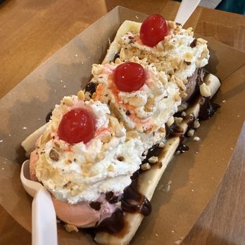 Licks Ice Cream & Coffee - Recent fav--classic banana split. So good - Coffee & Tea Near Me - Tucson, Arizona Licks Ice Cream & Coffee - Recent fav--classic banana split. So good - Coffee & Tea Near Me - Tucson, Arizona