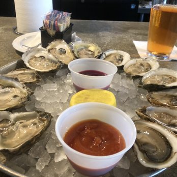Fuller's Raw Bar - L-R: Tangier, Laughing King, Victory Points, Shoregasm FRESH AND CLEAN!!! - Seafood Near Me - Hampton, Virginia Fuller's Raw Bar - L-R: Tangier, Laughing King, Victory Points, Shoregasm FRESH AND CLEAN!!! - Seafood Near Me - Hampton, Virginia