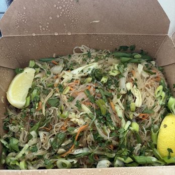 Halo Hollow - Vegetable pancit or glass noodles - Bubble Tea Near Me - Brattleboro, Vermont