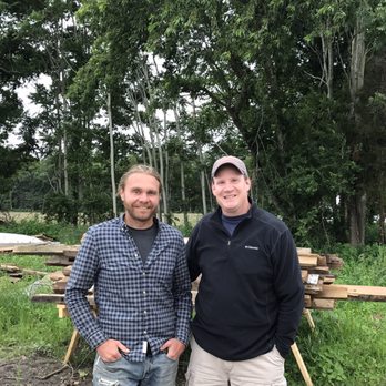 New Earth Farm - Owner of New Earth Farm & Comnune during construction - Farmers Market Near Me - Virginia Beach, Virginia