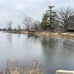 Northside Park - Looking out over the lake.