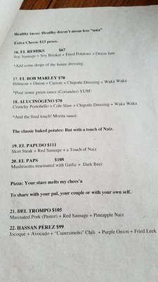 Menu photo 5 El Socio Naiz Cancún, ROO Menu photo 5 El Socio Naiz Cancún, ROO