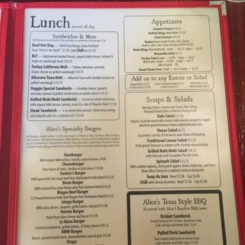 Alice's Restaurant - Diners Near Me - Woodside, California Alice's Restaurant - Diners Near Me - Woodside, California