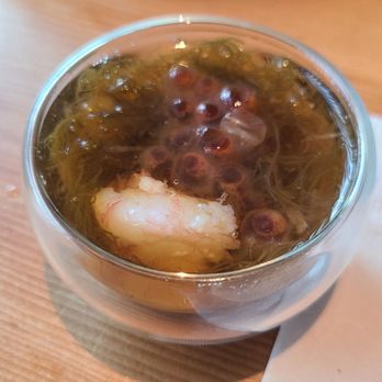 Kuma on Valencia - Mozuku Shot (share plate item) - Sushi Bars Near Me - San Francisco, California