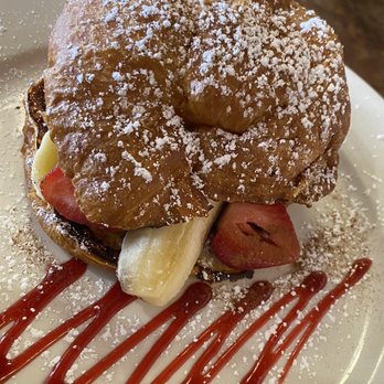 Javier's Café - Croissant French toast with fruit - Breakfast & Brunch Near Me - Smithtown, New York Javier's Café - Croissant French toast with fruit - Breakfast & Brunch Near Me - Smithtown, New York