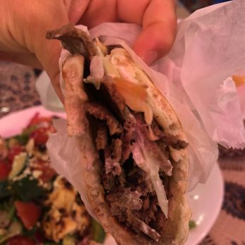 Ali's Mediterranean Cuisine - Gyro wrap is absolutely packed with meat! - Mediterranean Near Me - Bridgeport, West Virginia