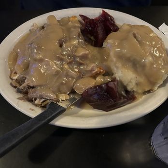 The 5 Point Café - Hot turkey Sandwich - Dive Bars Near Me - Seattle, Washington