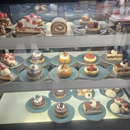 Their amazing dessert case. Their amazing dessert case.
