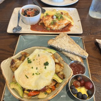 First Watch - Farmers skillet (below), Barbacoa quesadilla (middle), and protein wrap (top). Favorite was the farmers skillet YuM! - Breakfast & Brunch Near Me - Glendale, Arizona First Watch - Farmers skillet (below), Barbacoa quesadilla (middle), and protein wrap (top). Favorite was the farmers skillet YuM! - Breakfast & Brunch Near Me - Glendale, Arizona