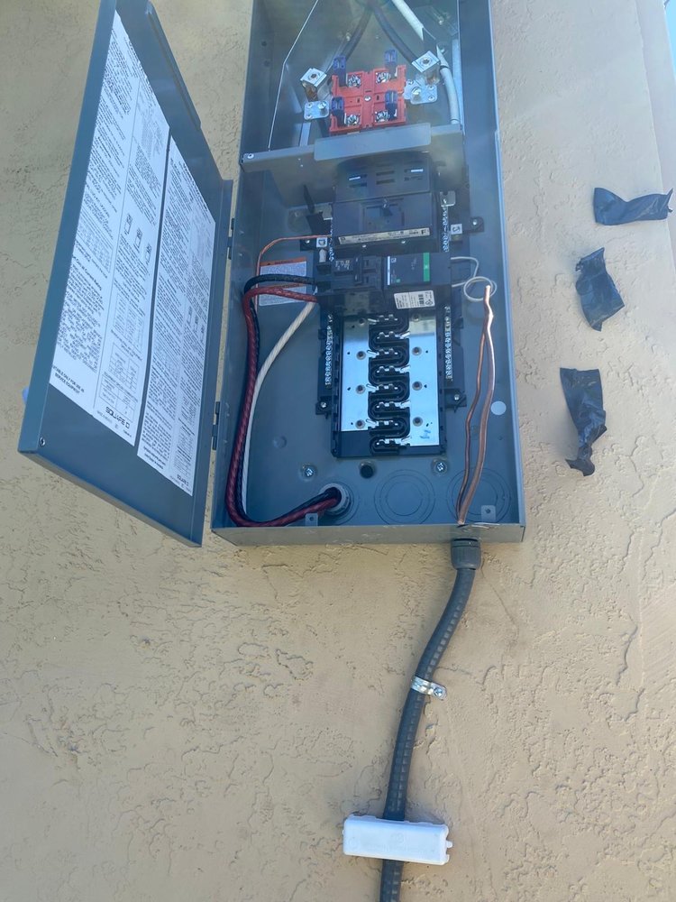 Slide of Flores Electric