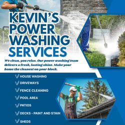 Kevin's Landscaping Services - Power washing