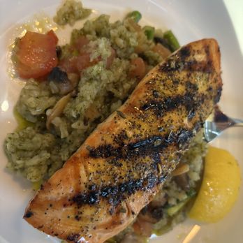 Olive Branch Grill - Salmon Risotto - Mediterranean Near Me - Centennial, Colorado