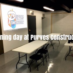 Purves Construction - Purves Construction is always working on keeping their technicians up to date with training.