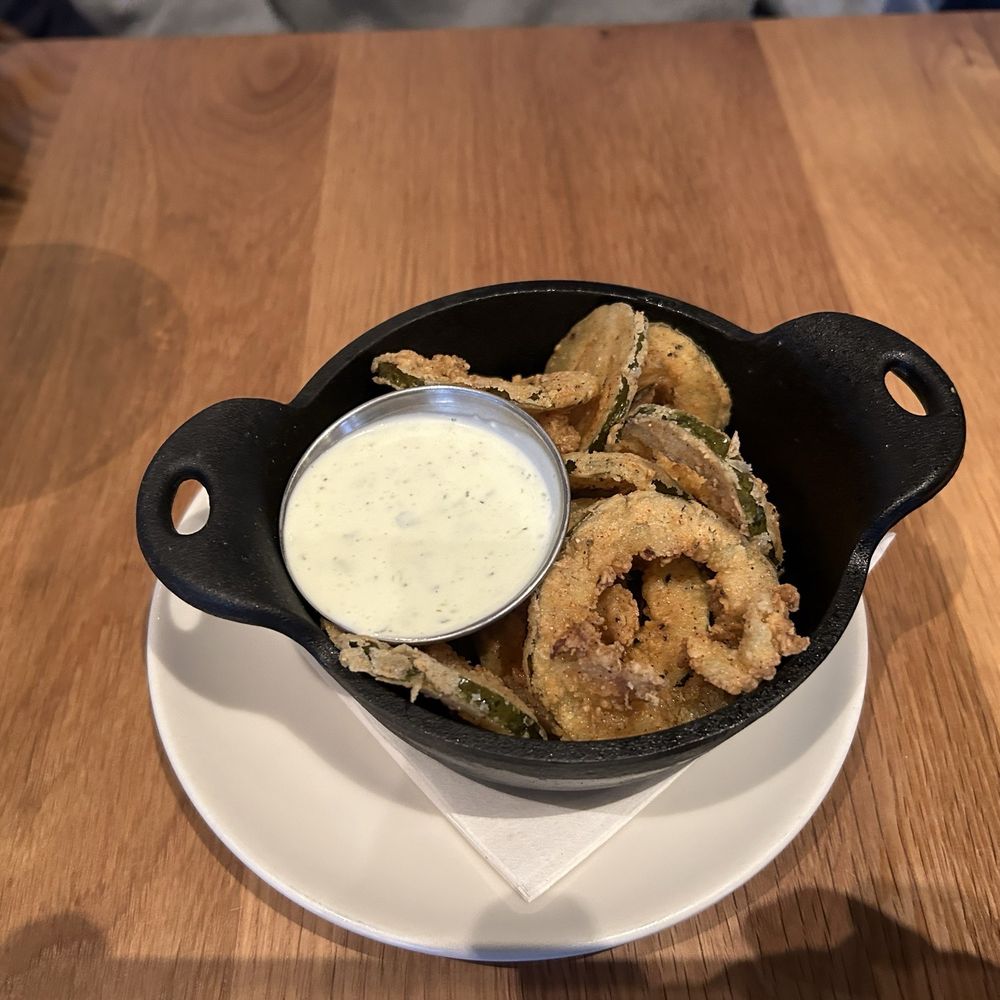 Tupelo Honey Southern Kitchen & Bar - Fried Pickles* - Southern Near Me - Upper Arlington, Ohio Tupelo Honey Southern Kitchen & Bar - Fried Pickles* - Southern Near Me - Upper Arlington, Ohio