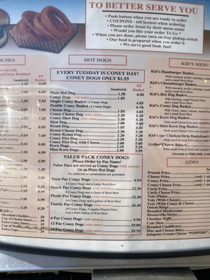 Menu photo 8 B-K Drive In Restaurant Huntington, IN Menu photo 8 B-K Drive In Restaurant Huntington, IN