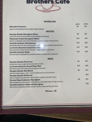 Menu photo 1 Brothers Cafe Santa Rosa, CA