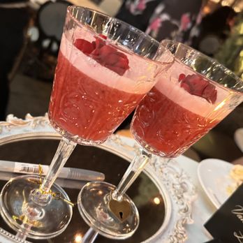 Vanderpump A Paris - The sweethearts drinks comes with a cute lock and key. - French Near Me - Las Vegas, Nevada Vanderpump A Paris - The sweethearts drinks comes with a cute lock and key. - French Near Me - Las Vegas, Nevada