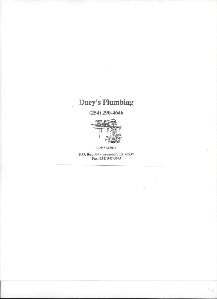 Slide of Duey's Plumbing