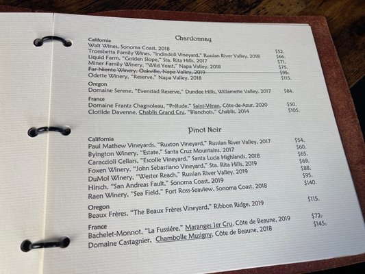 Menu photo 7 The Wine Room Palo Alto, CA Menu photo 7 The Wine Room Palo Alto, CA