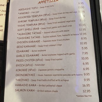 Happy Ramen And Sushi - Menu - Appetizers - Ramen Near Me - Pinole, California