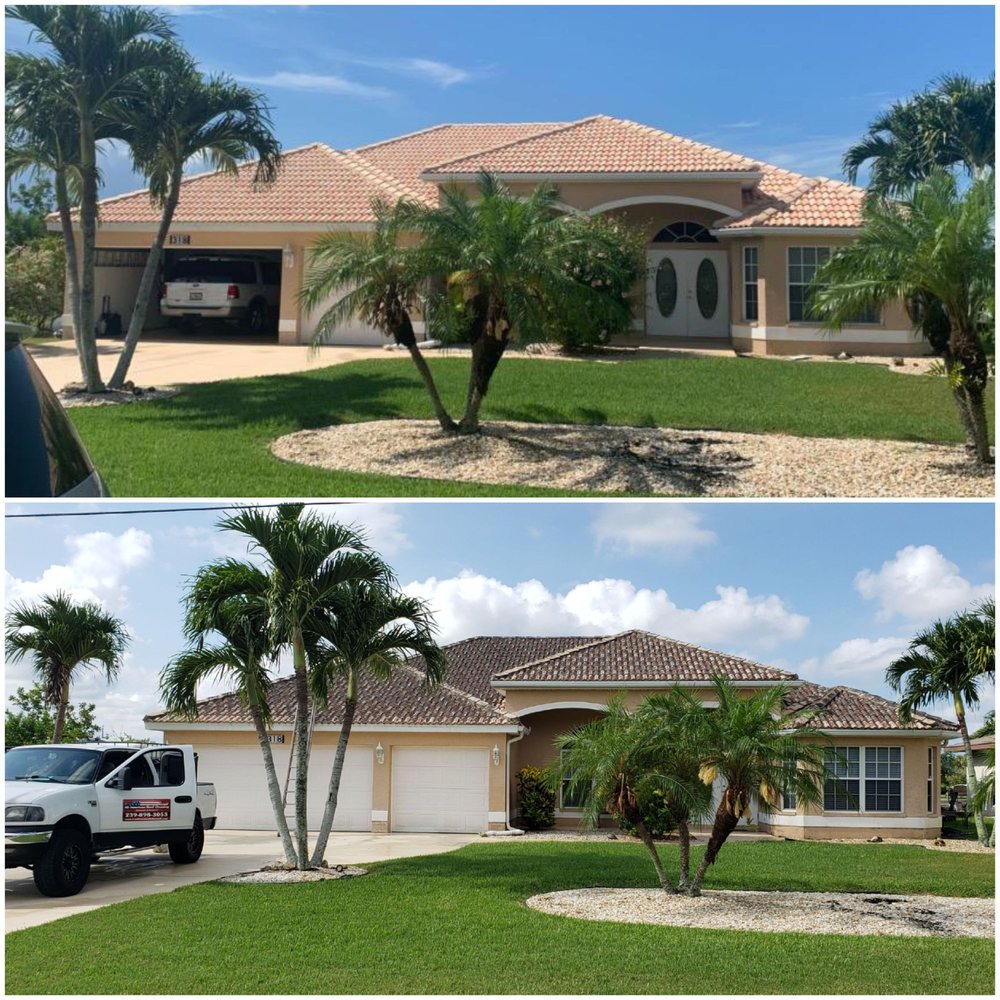 Slide of All American Roof Cleaning