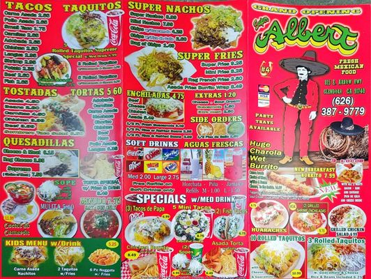 Menu photo 8 Don Alfonso's Mexican Food Glendora, CA Menu photo 8 Don Alfonso's Mexican Food Glendora, CA