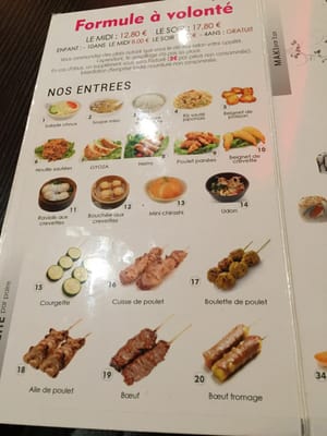 Menu photo 1 Tokyo Amiens, 80