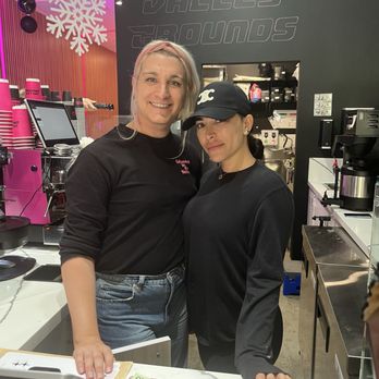 Valley Grounds Coffee - Barista Jordan on the left & Jordanna, the owner. - Coffee & Tea Near Me - Los Angeles, California Valley Grounds Coffee - Barista Jordan on the left & Jordanna, the owner. - Coffee & Tea Near Me - Los Angeles, California