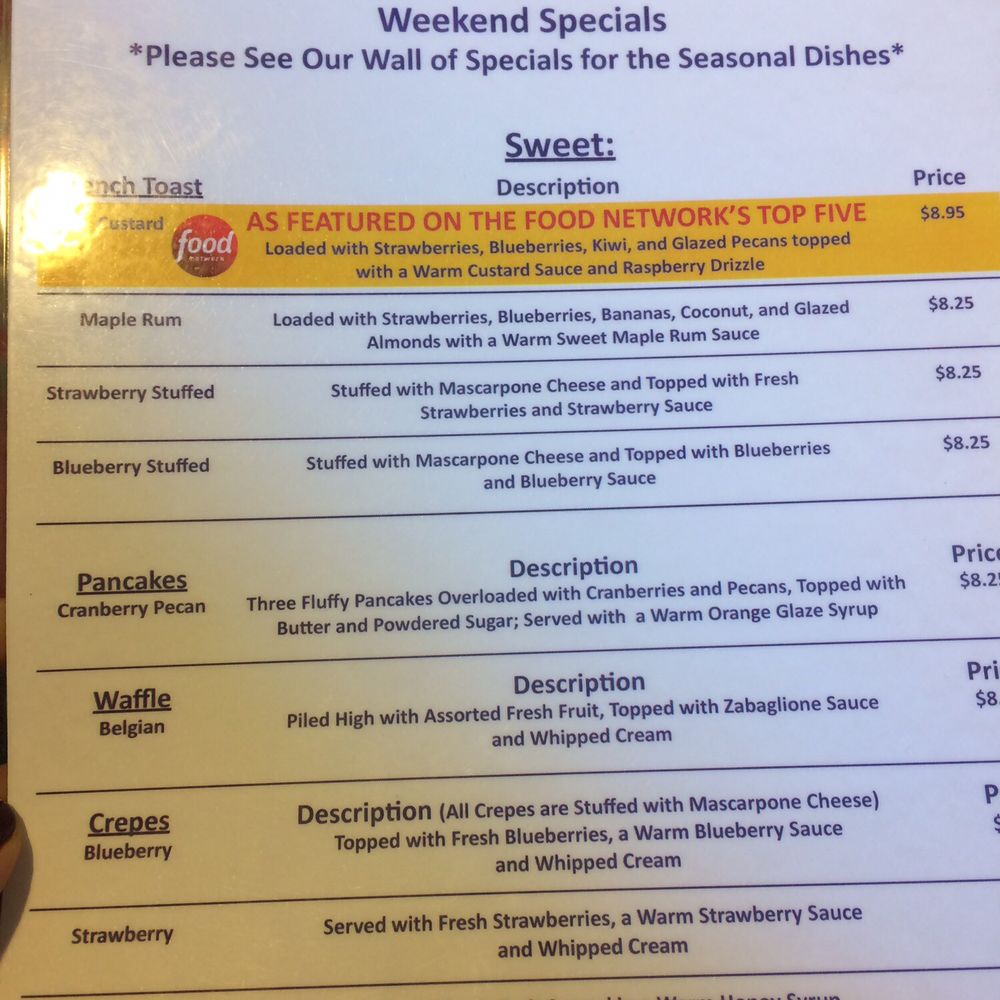 Modern Diner - Specials menu side 2 - Diners Near Me - Pawtucket, Rhode Island Modern Diner - Specials menu side 2 - Diners Near Me - Pawtucket, Rhode Island