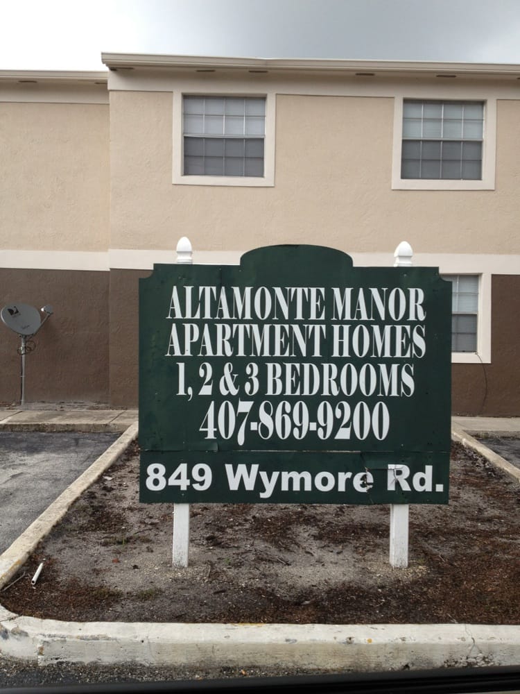 ALTAMONTE MANOR APARTMENTS Updated June 2024 849 S Wymore Rd
