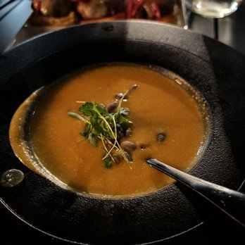 The Urban Hamlet - Thai Butternut Squash Soup - New American Near Me - Bronxville, New York