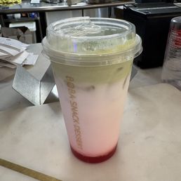 Strawberry Matcha Cheezo Strawberry Matcha Cheezo