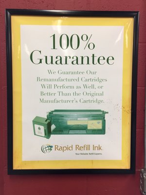 rapid refill ink locations