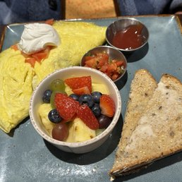 The Works omelette