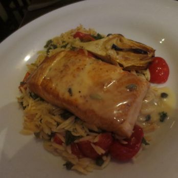 Jo's American Bistro - pan roasted salmon - New American Near Me - Newport, Rhode Island