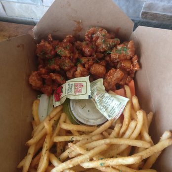 SÍPP Cafe - Popcorn chicken honey BBQ regular fries - Fast Food Near Me - Glendale, Arizona SÍPP Cafe - Popcorn chicken honey BBQ regular fries - Fast Food Near Me - Glendale, Arizona