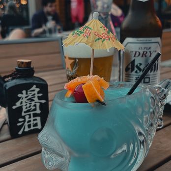Kawa Ramen & Sushi - Blue Lagoon (frozen cocktail) - Sushi Bars Near Me - Milwaukee, Wisconsin Kawa Ramen & Sushi - Blue Lagoon (frozen cocktail) - Sushi Bars Near Me - Milwaukee, Wisconsin