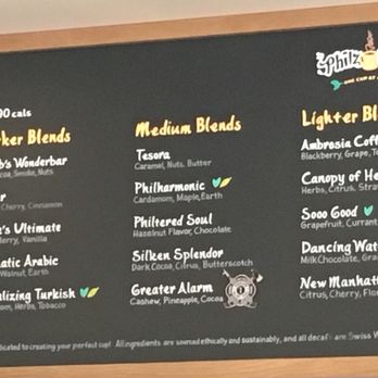 Philz Coffee - Coffee selection. - Coffee & Tea Near Me - Walnut Creek, California