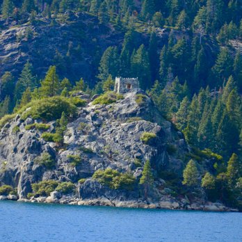 MS Dixie II - Ruins of the "stone Tea House"built by Lora Josephine Knight on Fannette Island. - Boating Near Me - Zephyr Cove, Nevada MS Dixie II - Ruins of the "stone Tea House"built by Lora Josephine Knight on Fannette Island. - Boating Near Me - Zephyr Cove, Nevada
