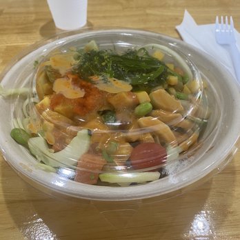 Tea Poke Spot - Salmon breeze-delicious - Bubble Tea Near Me - Jacksonville, Florida
