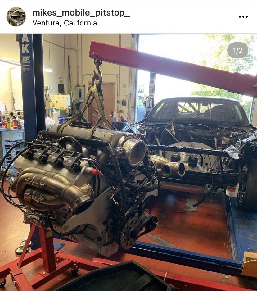 Slide of Mikes Mobile Pit stop